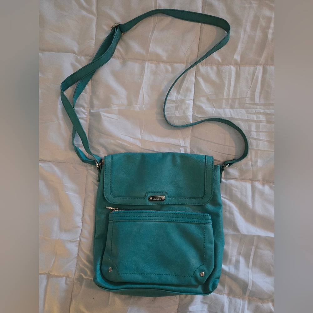 Relic Teal Crossbody Bag